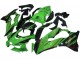 Billige Kawasaki ZX10R Motorrad Verkleidung 2021-2025 - Grun Glanzendes Schwarz