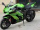 Billige Kawasaki ZX10R Motorrad Verkleidung 2021-2025 - Grun Glanzendes Schwarz