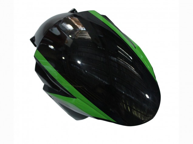 Billige Kawasaki ZX10R Motorrad Verkleidung 2021-2025 - Grun Glanzendes Schwarz