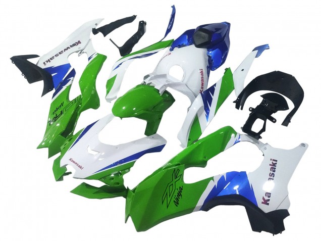 Billige Kawasaki ZX10R Motorrad Verkleidung 2021-2025 - Weiss Grun Blau Schwarz