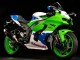 Billige Kawasaki ZX10R Motorrad Verkleidung 2021-2025 - Weiss Grun Blau Schwarz