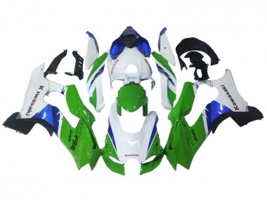 Billige Kawasaki ZX10R Motorrad Verkleidung 2021-2025 - Weiss Grun Blau Schwarz