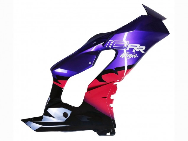 Billige Kawasaki ZX10R Motorrad Verkleidung 2021-2025 - Rot Schwarz Lila Weiss