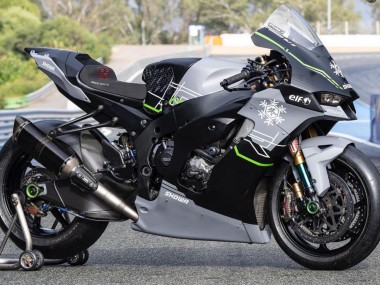 Billige Kawasaki ZX10R Motorrad Verkleidung 2021-2025 - Grau Schwarz Grun Weiss Schnee
