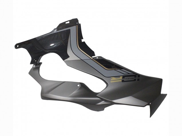 Billige Kawasaki ZX10R Motorrad Verkleidung 2021-2025 - Schwarz Grau Gold