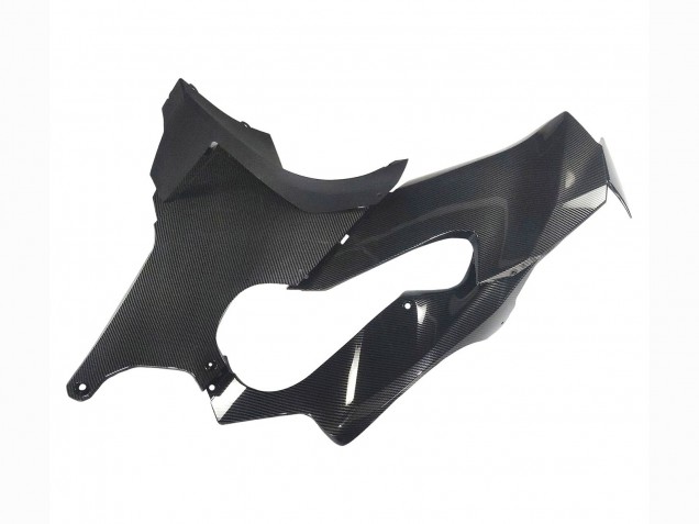 Billige Kawasaki ZX10R Motorrad Verkleidung 2021-2025 - Schwarze Carbonfaser