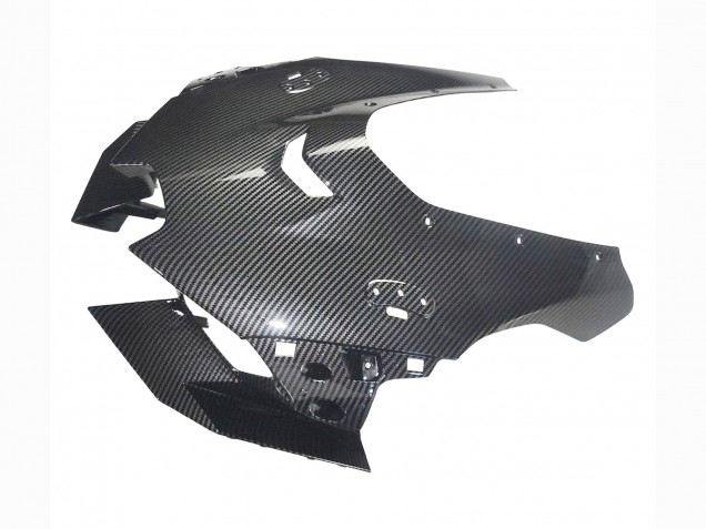 Billige Kawasaki ZX10R Motorrad Verkleidung 2021-2025 - Schwarze Carbonfaser
