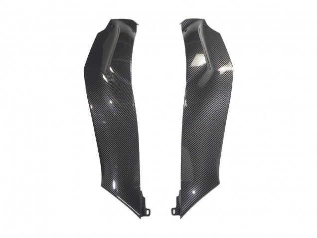 Billige Kawasaki ZX10R Motorrad Verkleidung 2021-2025 - Schwarze Carbonfaser