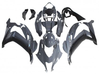 Billige Kawasaki ZX10R Motorrad Verkleidung 2021-2025 - Grau Schwarz