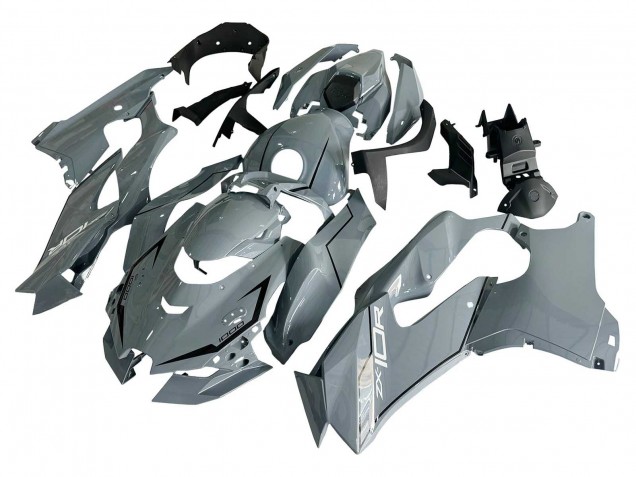 Billige Kawasaki ZX10R Motorrad Verkleidung 2021-2025 - Grau