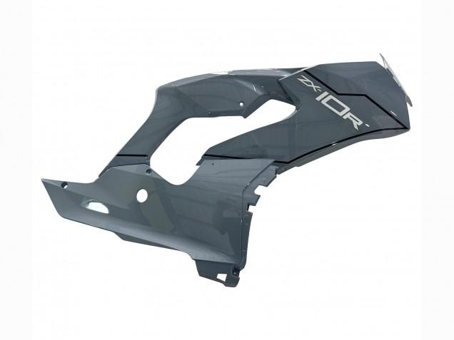 Billige Kawasaki ZX10R Motorrad Verkleidung 2021-2025 - Grau