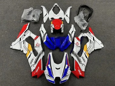 Billige Kawasaki ZX10R Motorrad Verkleidung 2021-2025 - Weiss Rot Blau Gelb WB102