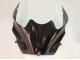 Billige Kawasaki ZX14R ZZR1400 Motorrad Verkleidung 2006-2011 - Glanzendes Schwarz Grun Flamme