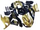 Billige Kawasaki ZX14R ZZR1400 Motorrad Verkleidung 2006-2011 - Gold Schwarz