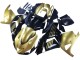 Billige Kawasaki ZX14R ZZR1400 Motorrad Verkleidung 2006-2011 - Gold Schwarz