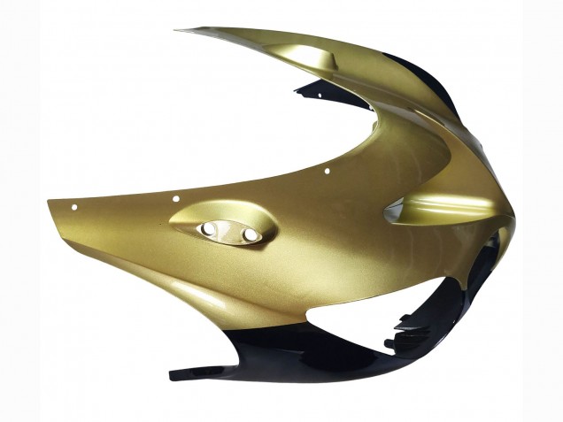 Billige Kawasaki ZX14R ZZR1400 Motorrad Verkleidung 2006-2011 - Gold Schwarz