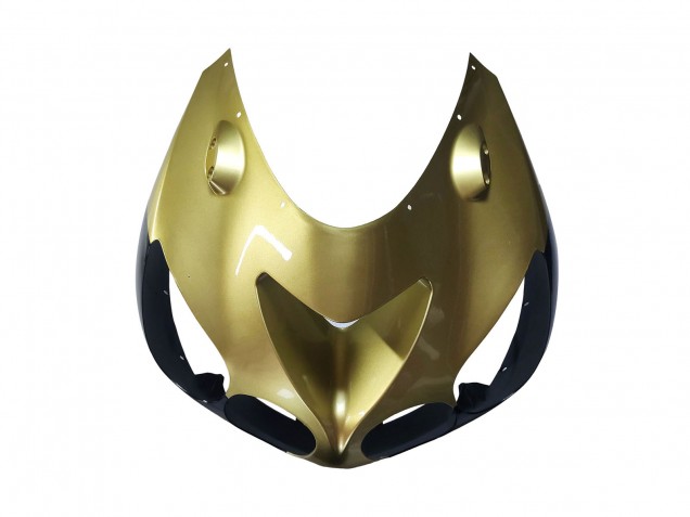 Billige Kawasaki ZX14R ZZR1400 Motorrad Verkleidung 2006-2011 - Gold Schwarz