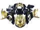 Billige Kawasaki ZX14R ZZR1400 Motorrad Verkleidung 2006-2011 - Gold Schwarz