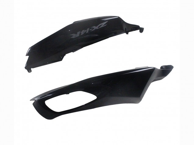 Billige Kawasaki ZX14R ZZR1400 Motorrad Verkleidung 2012-2024 - Glanzendes Schwarz Matt Schwarz Weiss Ninja