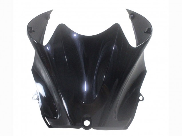 Billige Kawasaki ZX14R ZZR1400 Motorrad Verkleidung 2012-2024 - Glanzendes Schwarz Matt Schwarz Weiss Ninja