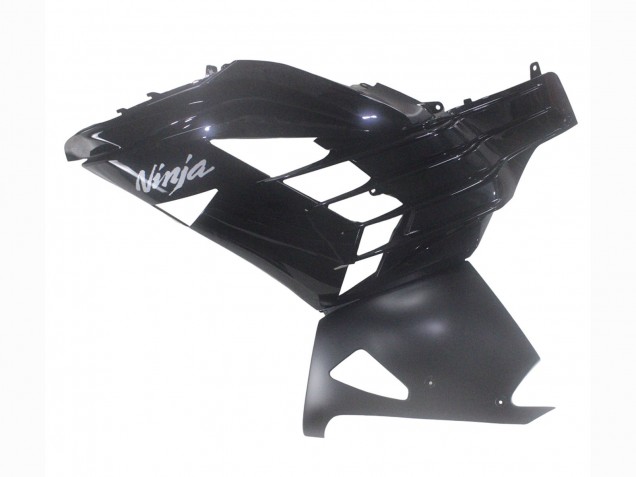 Billige Kawasaki ZX14R ZZR1400 Motorrad Verkleidung 2012-2024 - Glanzendes Schwarz Matt Schwarz Weiss Ninja