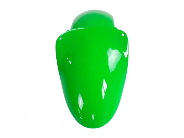 Billige Kawasaki ZX6R Motorrad Verkleidung 1998-1999 - Grun Weiss Glanzendes Schwarz