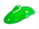 Billige Kawasaki ZX6R Motorrad Verkleidung 1998-1999 - Grun Weiss Glanzendes Schwarz