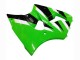 Billige Kawasaki ZX6R Motorrad Verkleidung 2000-2002 - Grun Weiss Schwarz