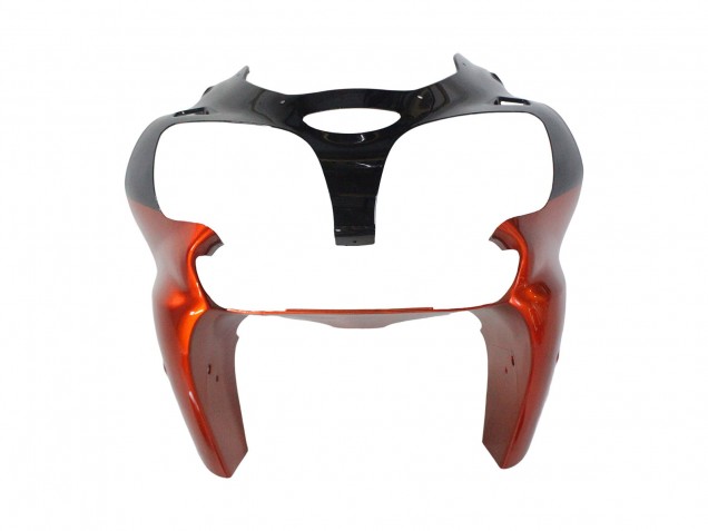 Billige Kawasaki ZX6R Motorrad Verkleidung 2000-2002 - Orange Schwarz
