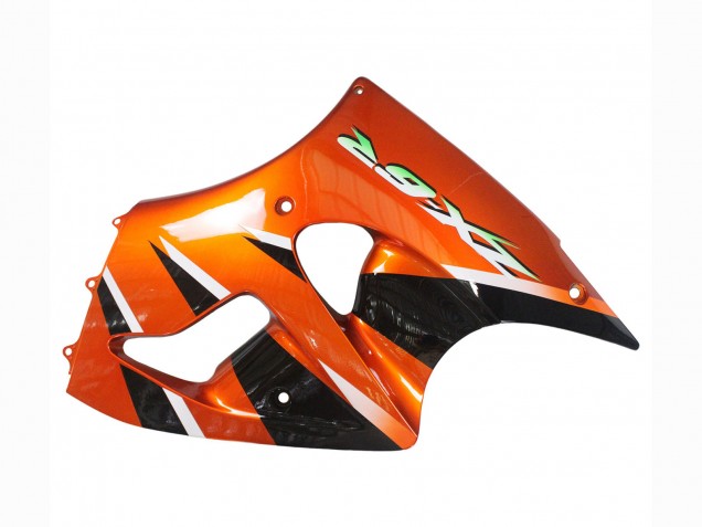 Billige Kawasaki ZX6R Motorrad Verkleidung 2000-2002 - Orange Schwarz