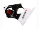 Billige Kawasaki ZX6R Motorrad Verkleidung 2000-2002 - Weiss Schwarz Rot Monster