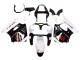 Billige Kawasaki ZX6R Motorrad Verkleidung 2000-2002 - Weiss Schwarz Rot Monster