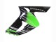 Billige Kawasaki ZX6R Motorrad Verkleidung 2003-2004 - Grun Weiss Schwarz