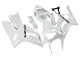 Billige Kawasaki ZX6R Motorrad Verkleidung 2003-2004 - Weiss Schwarz Aufkleber