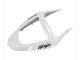Billige Kawasaki ZX6R Motorrad Verkleidung 2003-2004 - Weiss Schwarz Aufkleber