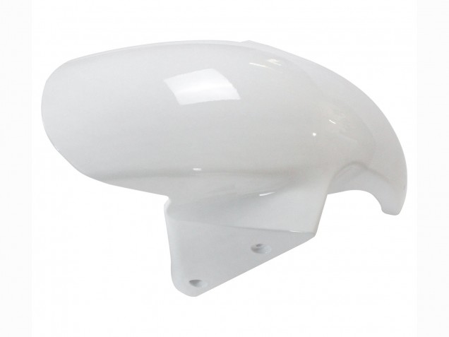 Billige Kawasaki ZX6R Motorrad Verkleidung 2003-2004 - Weiss Schwarz Aufkleber