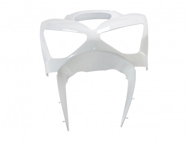 Billige Kawasaki ZX6R Motorrad Verkleidung 2003-2004 - Weiss Schwarz Aufkleber