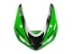 Billige Kawasaki ZX6R Motorrad Verkleidung 2005-2006 - Grun Rot Schwarz Elf 66