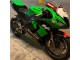Billige Kawasaki ZX6R Motorrad Verkleidung 2005-2006 - Grun Rot Schwarz Elf 66