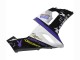 Billige Kawasaki ZX6R Motorrad Verkleidung 2005-2006 - Weiss Lila Schwarz Rizoma Playboy Denso