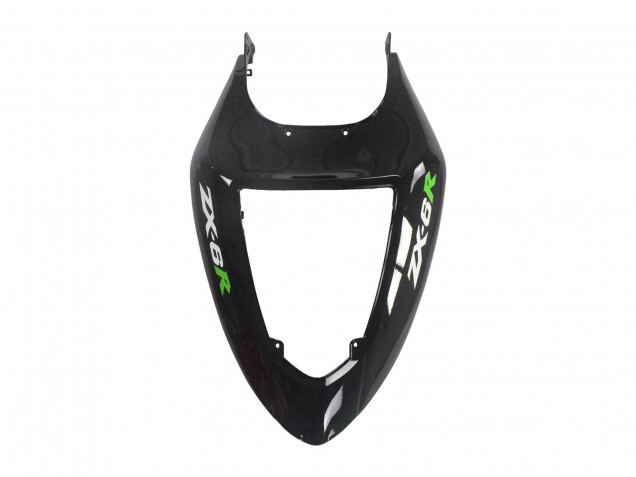 Billige Kawasaki ZX6R Motorrad Verkleidung 2005-2006 - Grun Schwarz Ninja