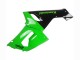 Billige Kawasaki ZX6R Motorrad Verkleidung 2005-2006 - Grun Schwarz Ninja