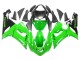 Billige Kawasaki ZX6R Motorrad Verkleidung 2005-2006 - Grun Schwarz Ninja