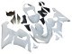Billige Kawasaki ZX6R Motorrad Verkleidung 2005-2006 - Weiss