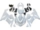 Billige Kawasaki ZX6R Motorrad Verkleidung 2005-2006 - Weiss