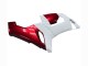 Billige Kawasaki ZX6R Motorrad Verkleidung 2005-2006 - Weiss Rot