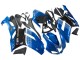 Billige Kawasaki ZX6R Motorrad Verkleidung 2007-2008 - Schwarz Blauer Elf