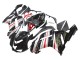 Billige Kawasaki ZX6R Motorrad Verkleidung 2007-2008 - Schwarz Silber Rot Ninja