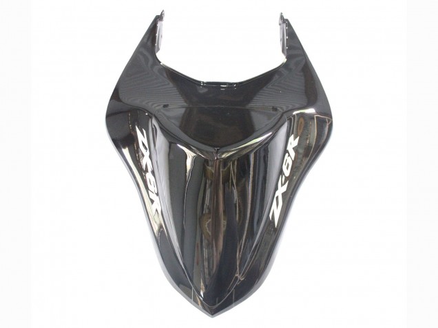 Billige Kawasaki ZX6R Motorrad Verkleidung 2007-2008 - Schwarz Silber Rot Ninja