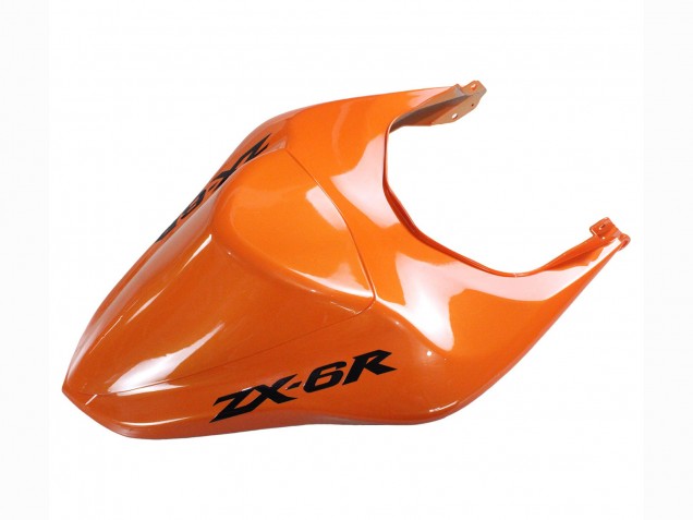 Billige Kawasaki ZX6R Motorrad Verkleidung 2007-2008 - Orange Schwarz Ninja